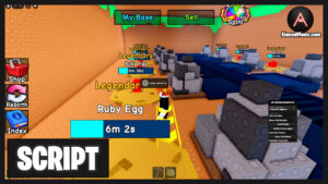 My Mining Brainrots Script Dupe Eggs, Auto Farm & Auto Sell – Roblox