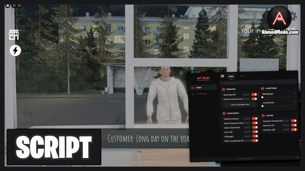 Scary Shawarma Kiosk: the ANOMALY Script Auto Cook, Auto Orders & God Mode – Roblox