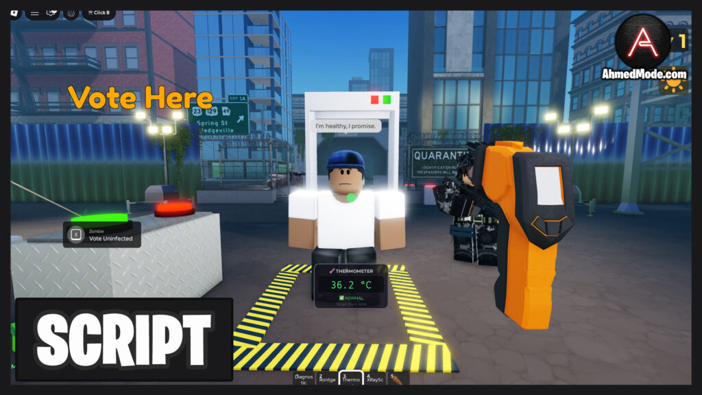 Zombie Borderline Script Auto Scan, Infinite Money & Auto Upgrade – Roblox