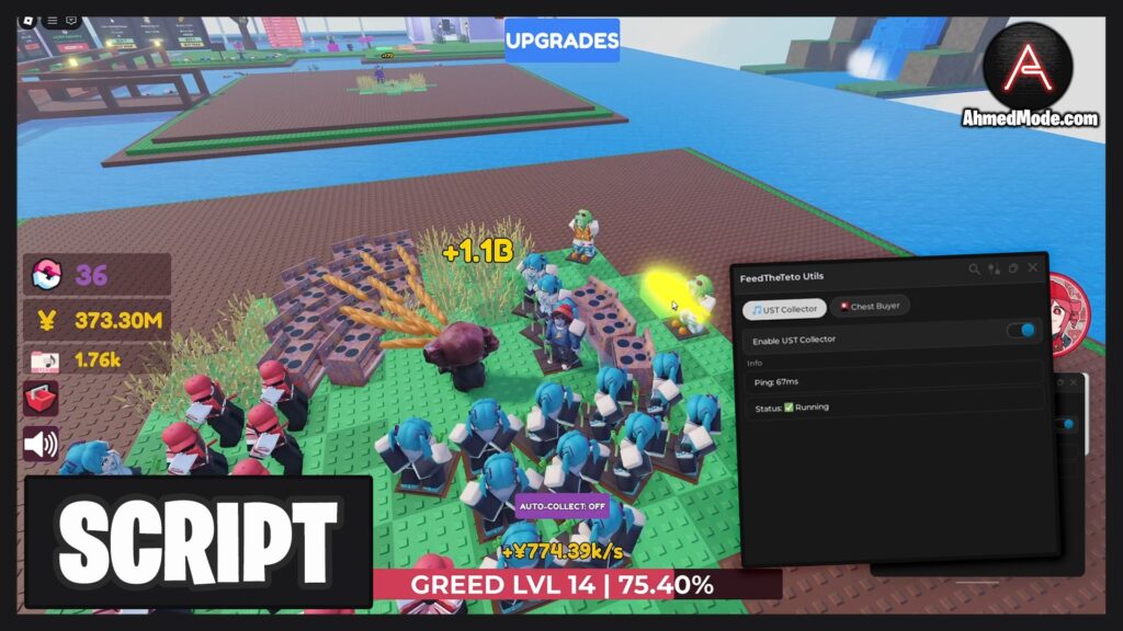 Feed Your Teto Script Auto Farm, Auto Feed, Auto Place & Auto Stats – Roblox