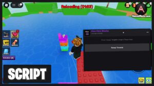 Pew Pew Blocks Script Auto Win & Swap Towers – Roblox
