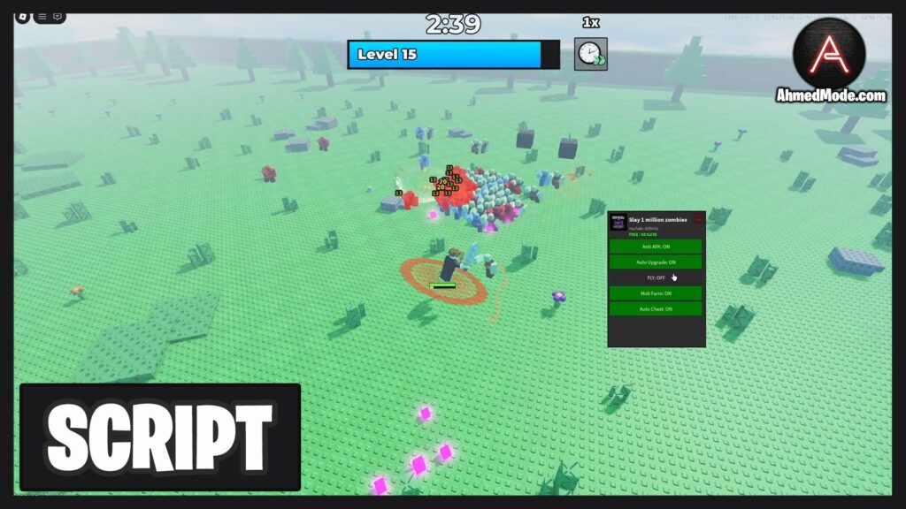 Slay 1 Million Zombies Script Auto Farm, Kill Aura, God Mode & Infinite Cards – Roblox