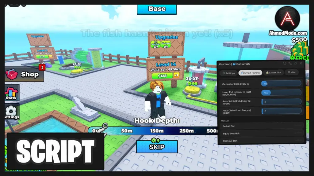 Bait a Fish Script Auto Farm, Auto Upgrade & Auto Sell – Roblox