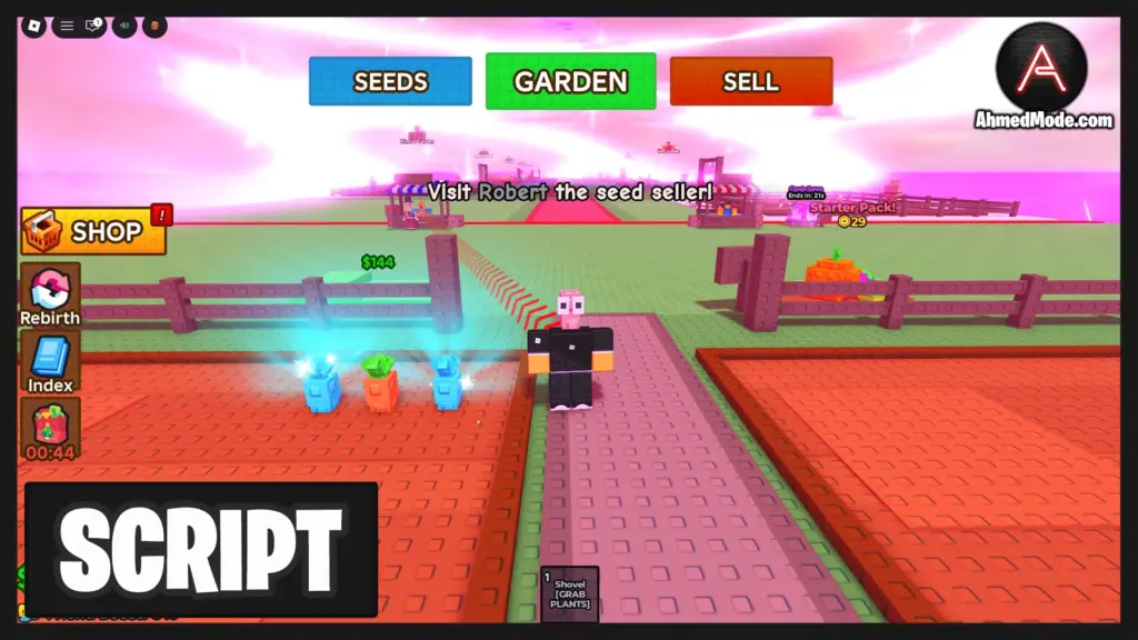 Be a Plant Script Auto Farm, Auto Plant, Collect Cash, Upgrade All, Auto Buy, Auto Rebirth & Auto Sell – Roblox