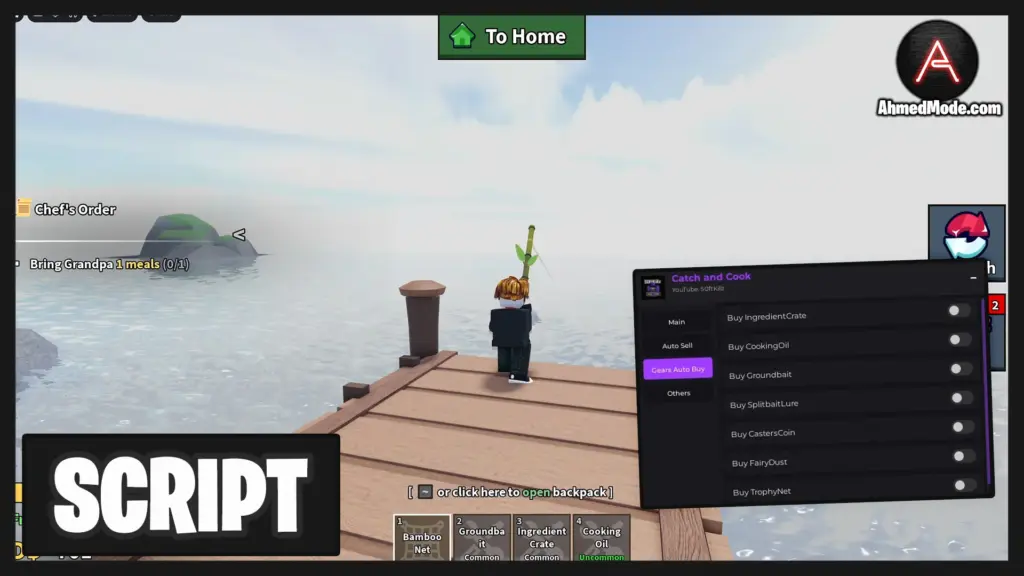 Catch and Cook Script Auto Farm, Auto Fish, Auto Sell & Auto Buy – Roblox
