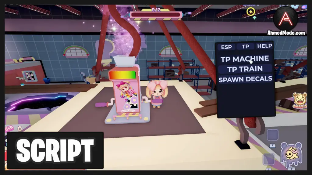 Dolly's Factory Script Auto Finish Machines, ESP & Auto Escape – Roblox