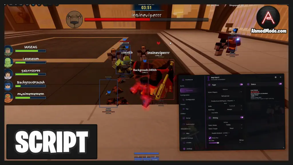 Invincible Showdown Script Kill Aura, Auto Skills & ESP – Roblox