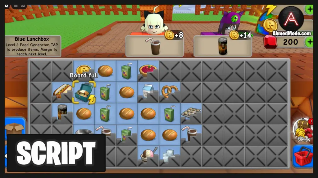 Merge Shop Script Auto Farm, Auto Merge, Auto Serve, Auto Upgrade & Infinite Coins – Roblox