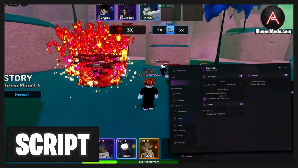 Anime Story 2 Script Auto Farm, Auto Battle & Auto Summon – Roblox