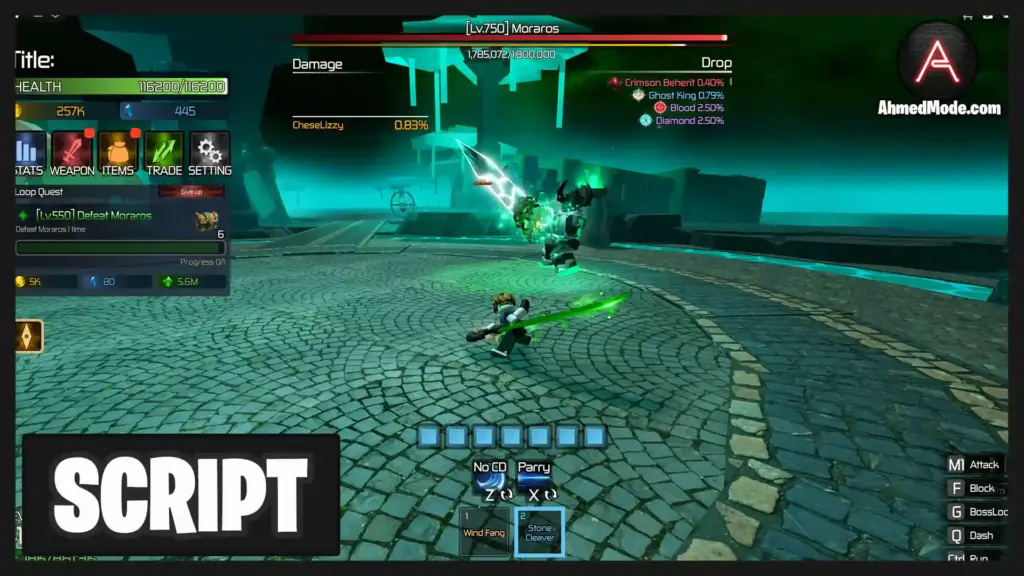 Broken Blade Script Auto Farm, Kill Aura & Max Stats – Roblox