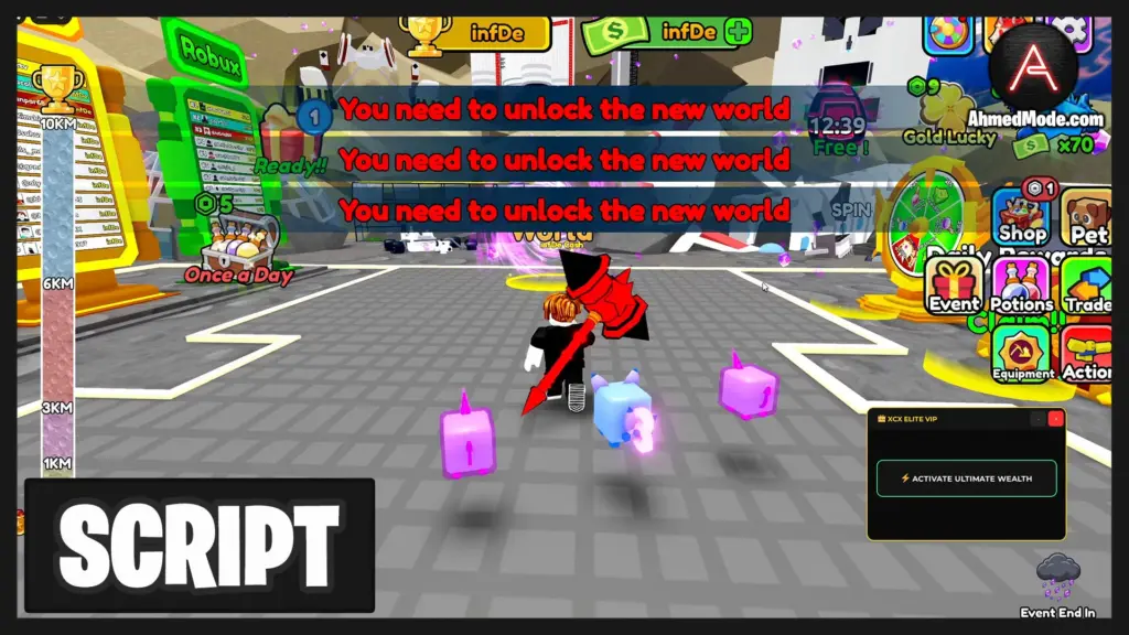 Climb and Plunge Script Infinite Cash & Infinite Wins – Roblox