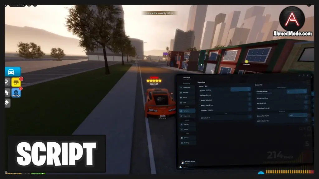 Driving Empire Script Auto Farm, Auto Drive, Auto Rob & Auto Arrest – Roblox