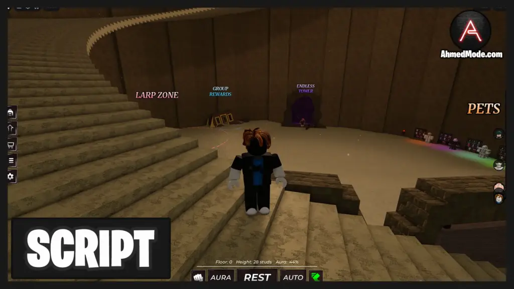 Re Aura Script Auto Climb Highest & Auto Fall – Roblox