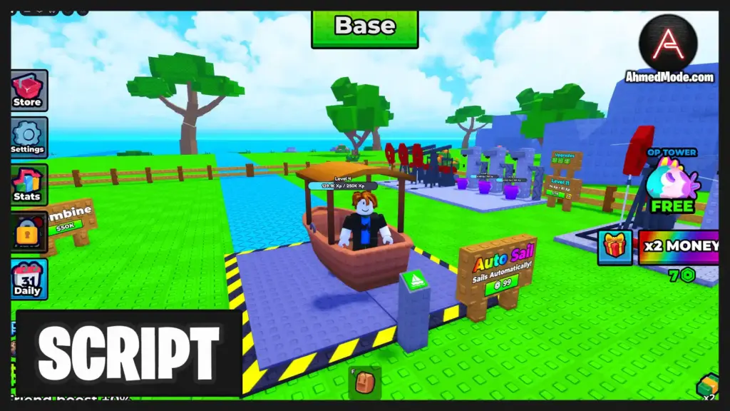 Sail Your Boat Script Auto Farm, Collect Fuel, Auto Sail & Auto Upgrade – Roblox