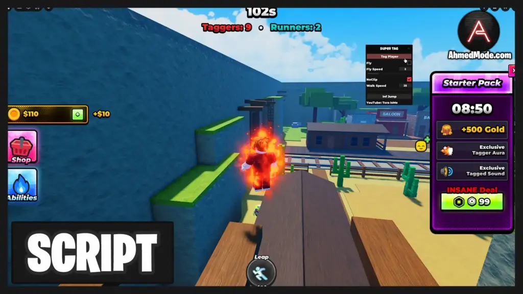 Super Tag Script Auto Tag Players, Fly, Noclip & Speed – Roblox