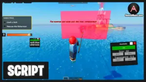100 Days At Sea Script Auto Farm, Kill Aura, Auto Catch Loot & Hitbox – Roblox