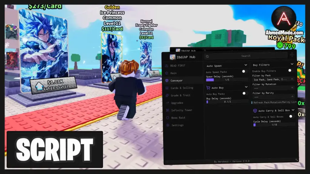 Anime Card Farm Script Roblox 2026 – Auto Roll & Auto Sell 1 Anime Card Farm Script Auto Roll, Auto Buy & Auto Sell – Roblox