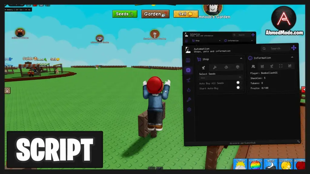 Grow a Garden 2 Script Auto Farm, Auto Plant, Auto Sell & Auto Buy – Roblox
