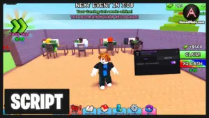 My Gaming Cafe Script Auto Spin, Auto Equip Best & Auto Upgrade – Roblox