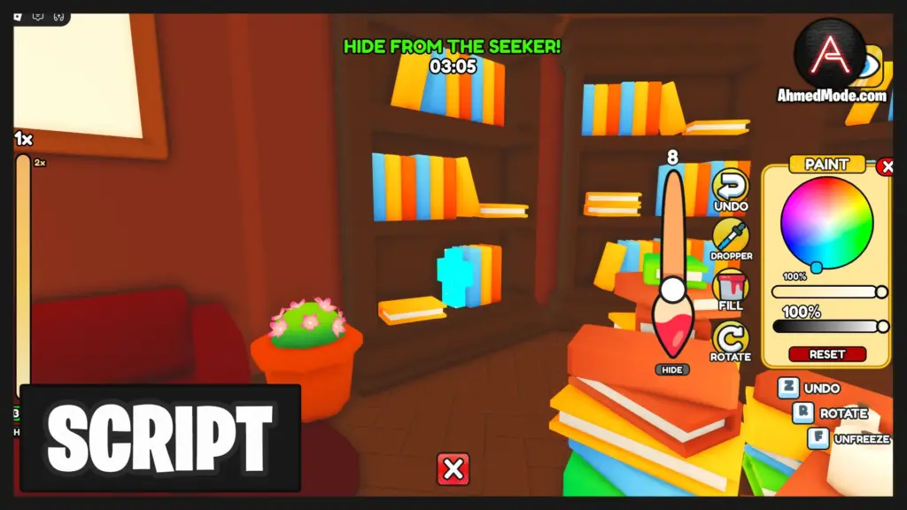 Paint and Seek Script Auto Paint, Auto Hide & ESP – Roblox