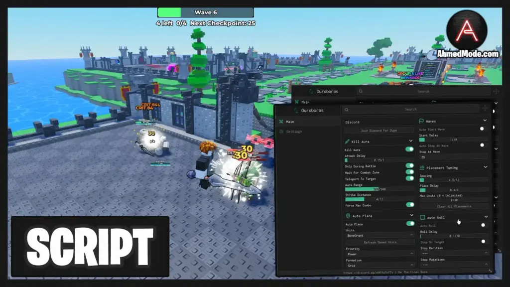 Be The Final Boss Script Auto Farm, Kill Aura & Auto Place – Roblox