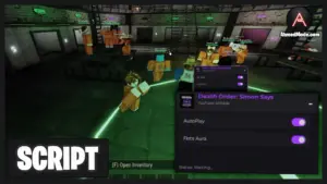 Death Order Simon Says Script Auto Play, Kill Aura & Auto Mini Game – Roblox