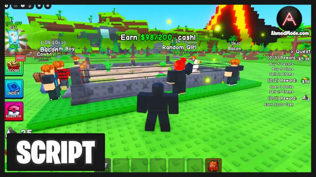 My Dino Park Script Auto Hatch, Auto Buy & Auto Sell – Roblox
