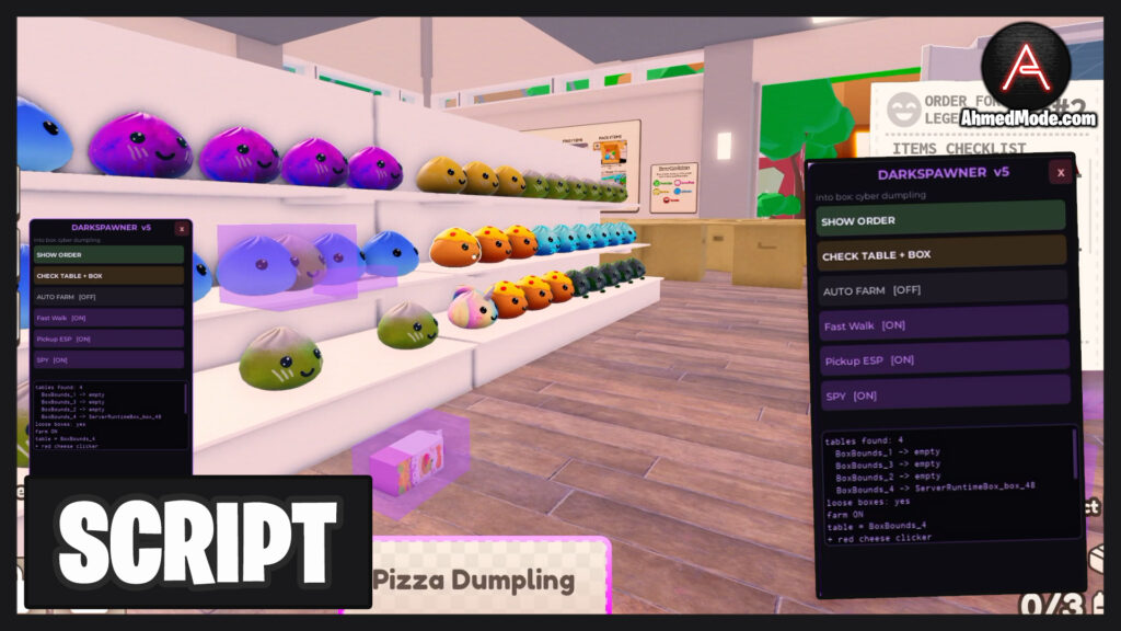 Pack an Order Script Auto Pack Orders, Auto Upgrade & Max Level – Roblox