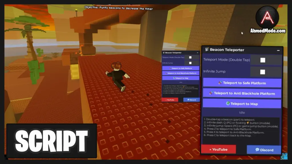 Parkour Pandemic Script Auto Survive & Teleport To Safe Area – Roblox