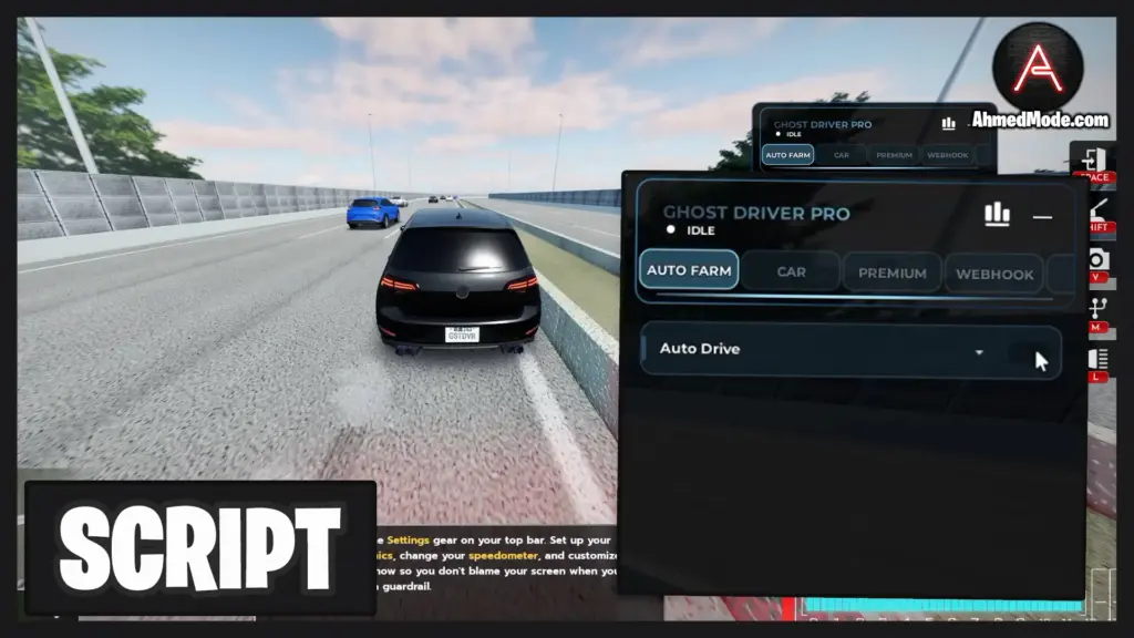 Ghost Driver Script Auto Farm & Auto Drive – Roblox