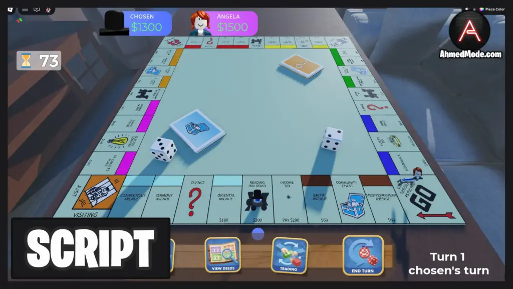 Monopoly Script Auto Play & Auto Roll – Roblox