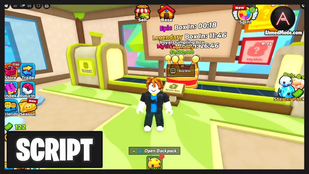 Trade Dumplings Script Auto Spawn Box, Auto Trade & Collect Cash – Roblox
