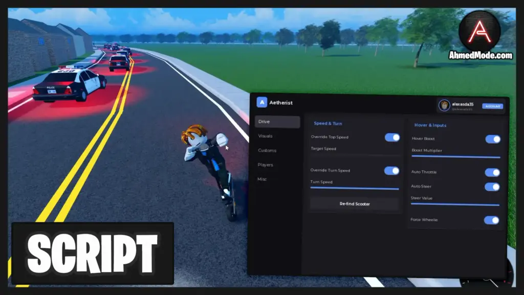 Drive A Kukirin Script Auto Drive, Custom Vehicle Speed & Infinite Cash – Roblox