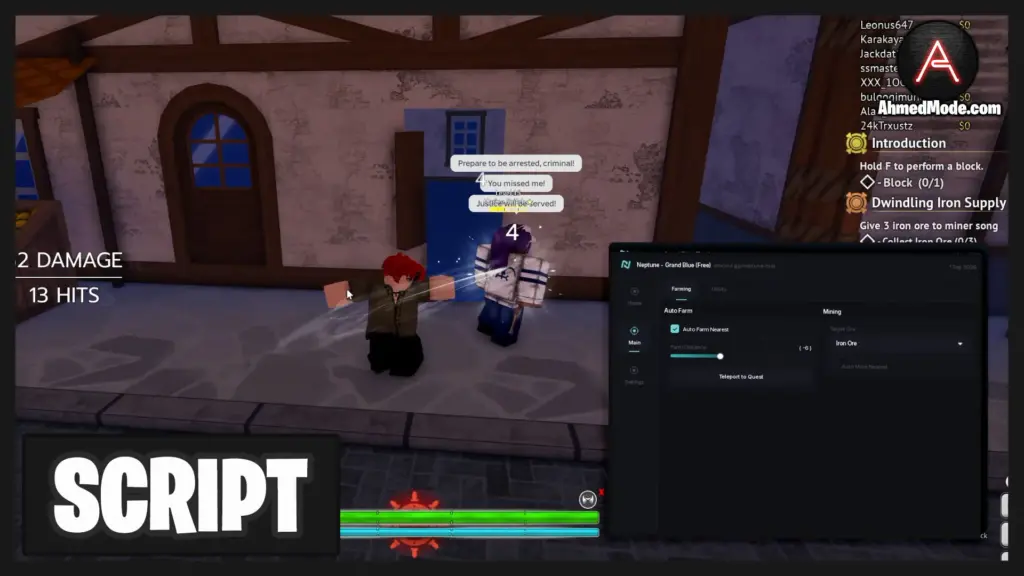 Grand Blue Script Auto Farm & Auto Mine – Roblox