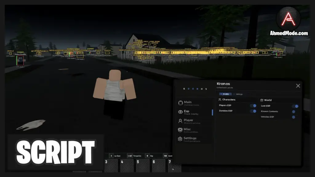 Infected Lands Script Auto Farm & Zombie ESP – Roblox