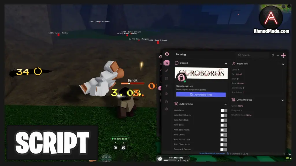 Project Slayers 2 Script Auto Farm, Kill Aura & Infinite Wen – Roblox