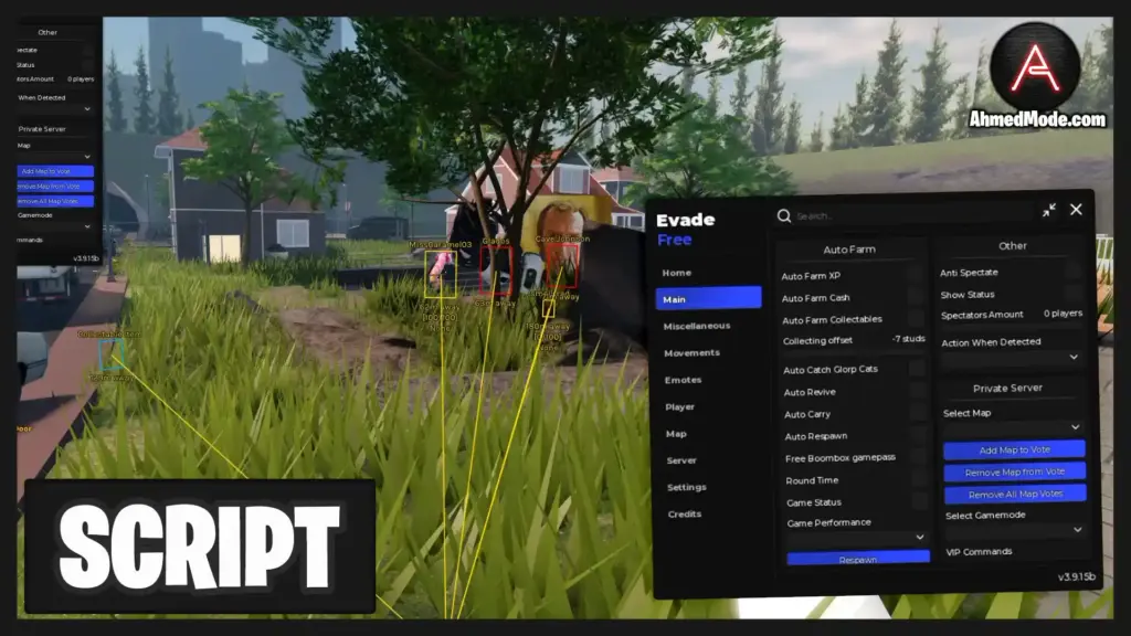 Evade Script Roblox 2026 – Collect Items & Avoid Nextbot 3 Evade Script Collect Items & Avoid Nextbot – Roblox