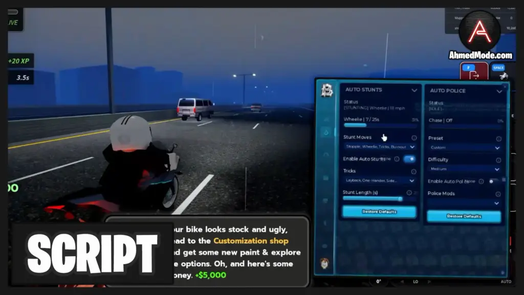 Night Rider Script Roblox 2026 – Auto Ride & Auto Wheelie 1 Night Rider Script Auto Ride, Auto Wheelie & Infinite Cash – Roblox