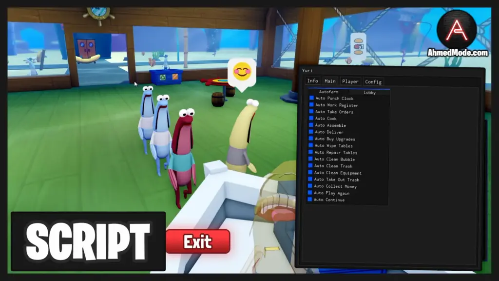 Save the Krusty Krab Script Roblox 2026 – Auto Farm 1 Save the Krusty Krab Script Auto Farm, Auto Work & Auto Take Orders – Roblox